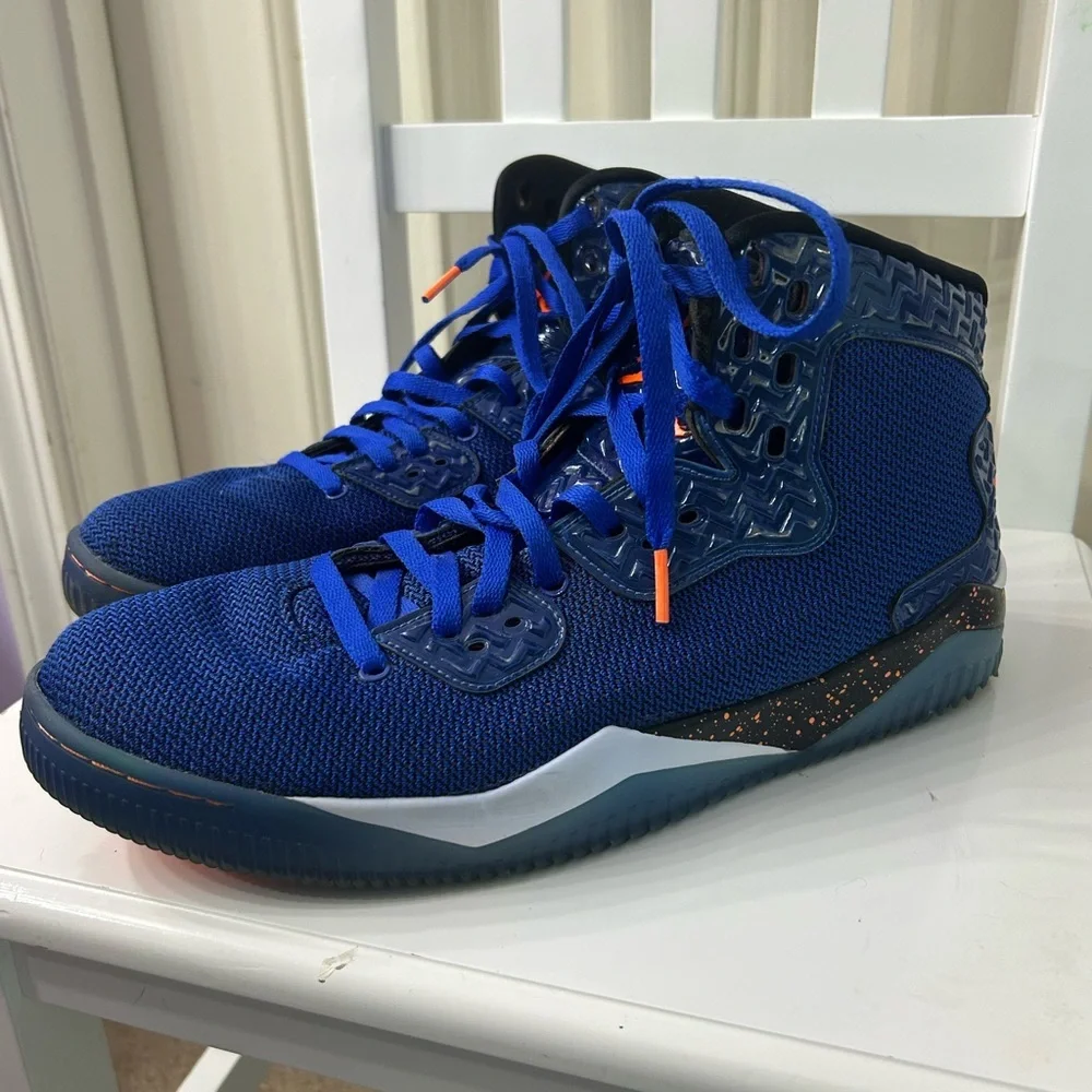 Nike Air Jordan Royal Blue Spike Forty Shoes Men’s Size 12